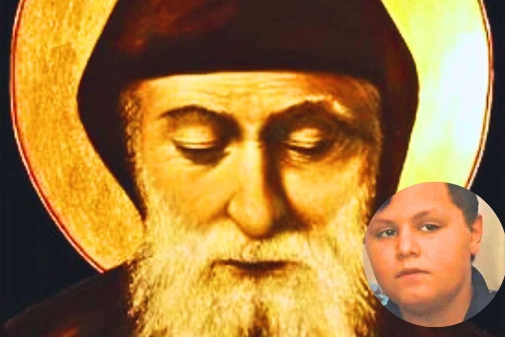 san charbel bimbo miracolato