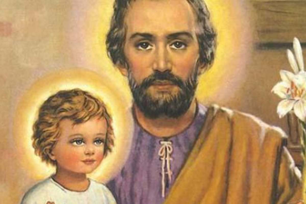 san giuseppe e il bambino