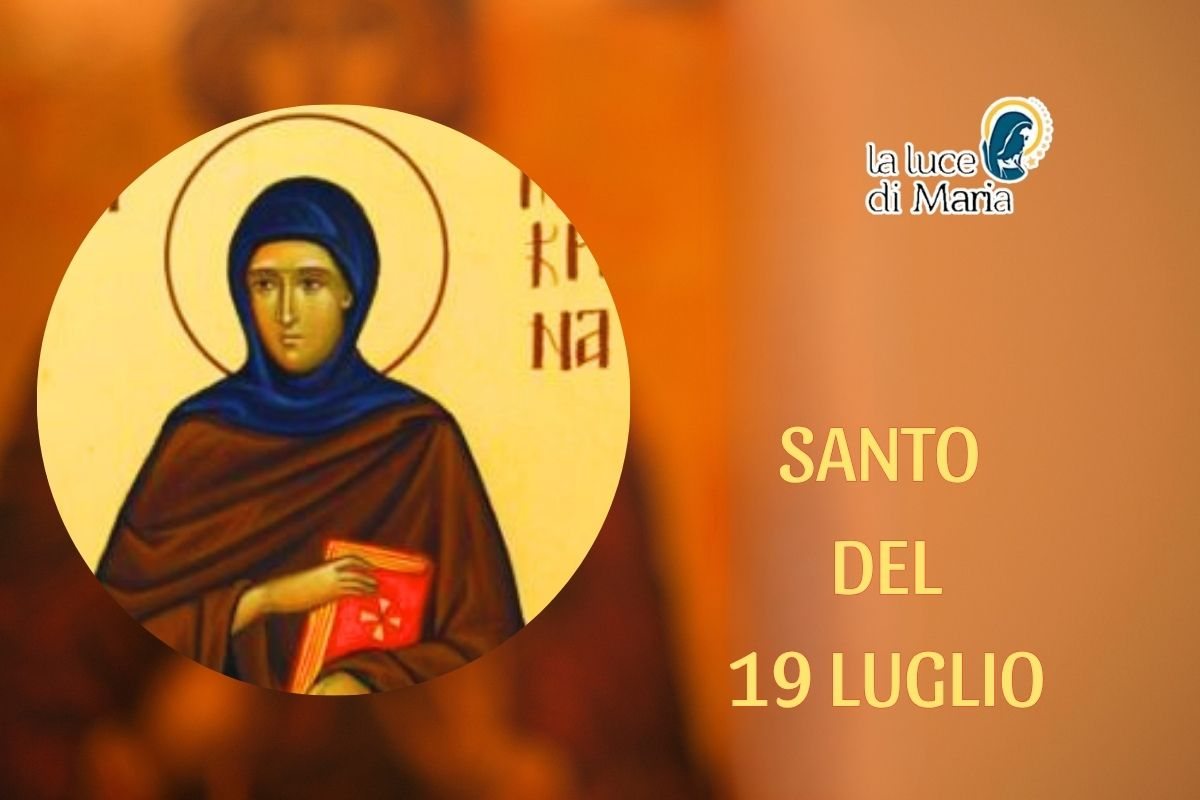 Oggi 19 luglio è Santa Macrina la Giovane: monaca e sorella di tre grandi Santi Oggi 19 luglio è Santa Macrina la Giovane: monaca e sorella di tre grandi Santi