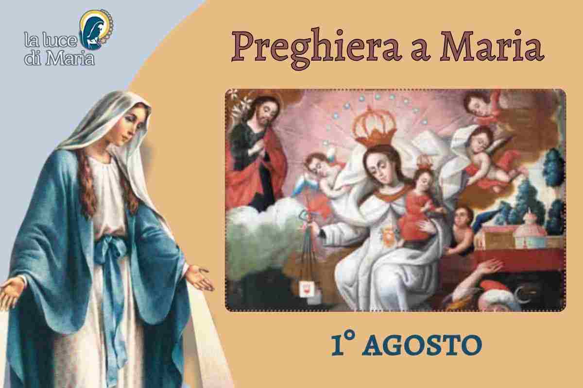 1° agosto: Nostra Signora della Mercede appare per riscattare i prigionieri 1° agosto: Nostra Signora della Mercede appare per riscattare i prigionieri