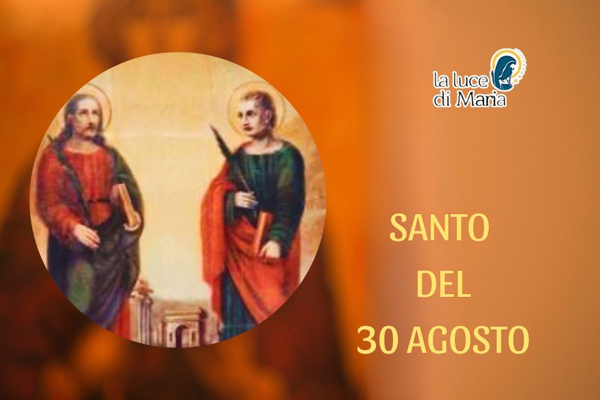 Oggi 30 agosto, Santi Felice e Adautto: testimoniano da fratelli l’amore per Cristo Oggi 30 agosto, Santi Felice e Adautto: testimoniano da fratelli l’amore per Cristo