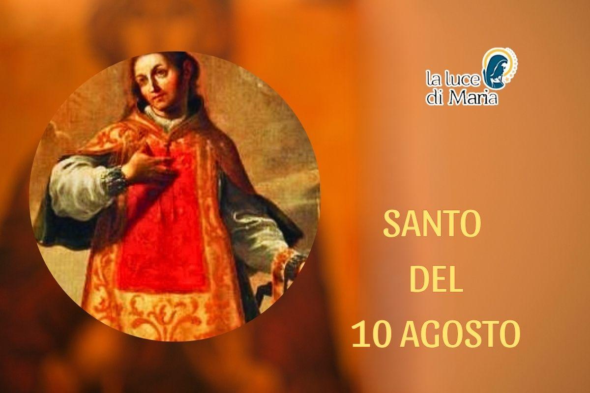 Oggi 10 agosto è San Lorenzo: arde nella fede e nelle fiamme del suo martirio Oggi 10 agosto è San Lorenzo: arde nella fede e nelle fiamme del suo martirio