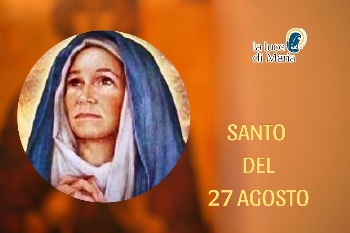 Oggi 27 agosto è Santa Monica: modello di madre cristiana, perseverante nella preghiera Oggi 27 agosto è Santa Monica: modello di madre cristiana, perseverante nella preghiera