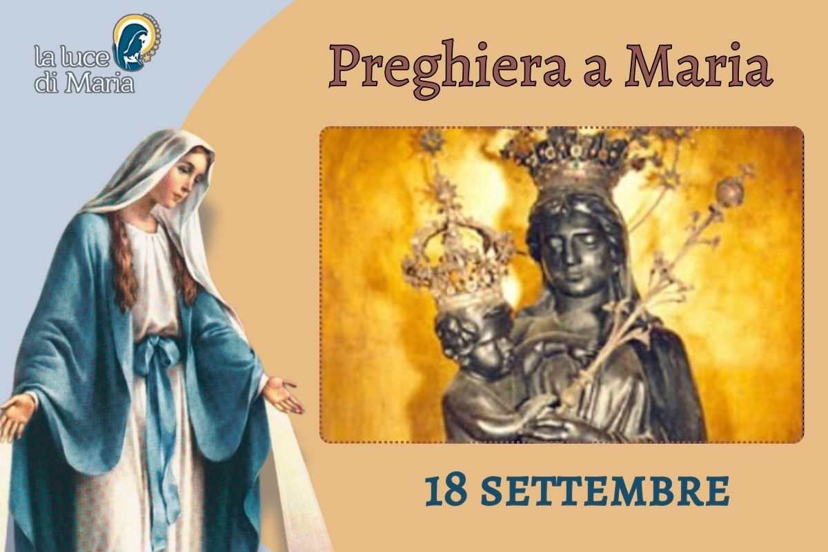 18 settembre, Nostra Signora dei Recolletti: la statua cambia miracolosamente posizione 18 settembre, Nostra Signora dei Recolletti: la statua cambia miracolosamente posizione