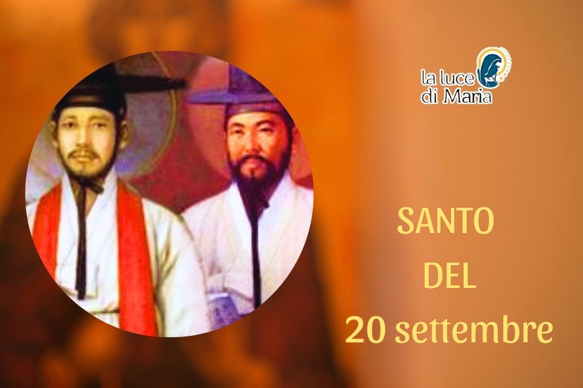 oggi 20 settembre santi martiri coreani danno l8217avvio alla chiesa asiatica