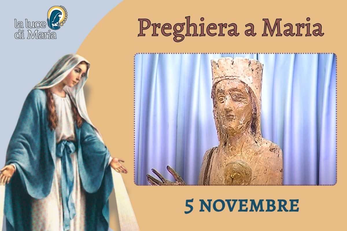 5 novembre: la Madonna dei Bisognosi guarisce un santo papa da un male incurabile 5 novembre: la Madonna dei Bisognosi guarisce un santo papa da un male incurabile