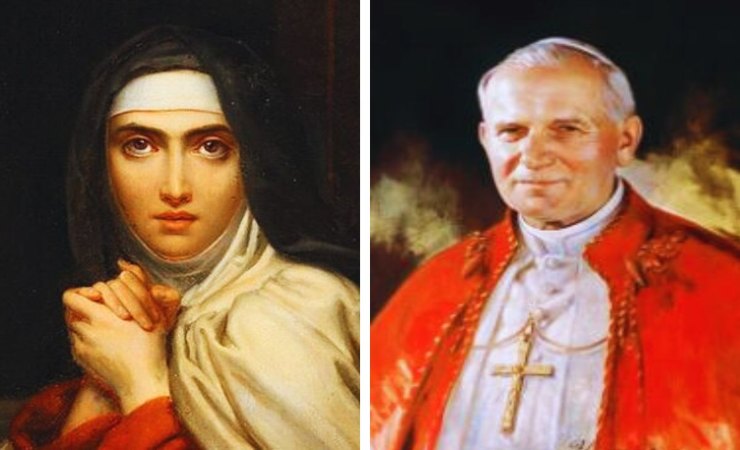 Santa Teresa Avila San Giovanni Paolo II