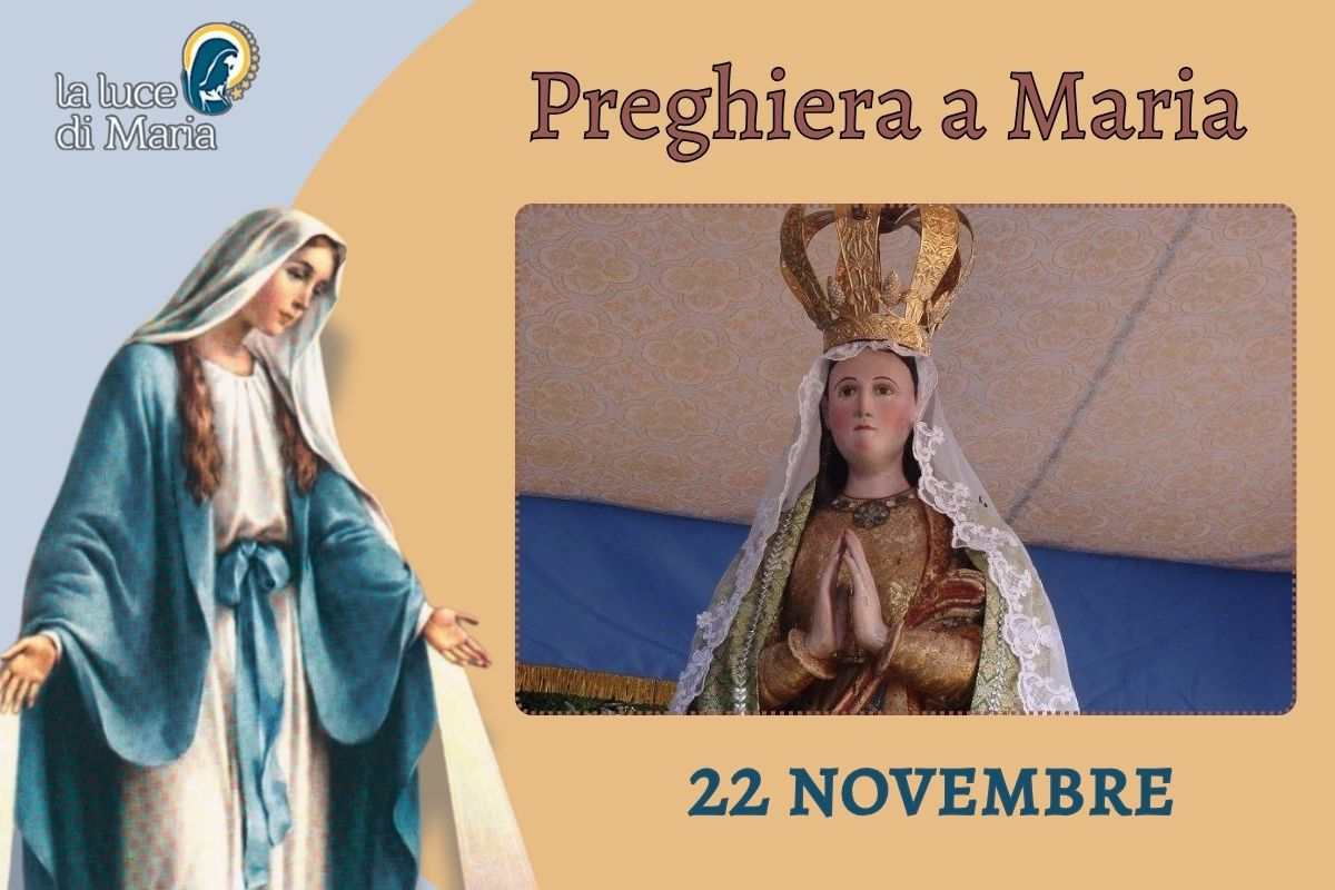 22 novembre: gli angeli trasportano la statua miracolosa della Madonna di Ocotlán