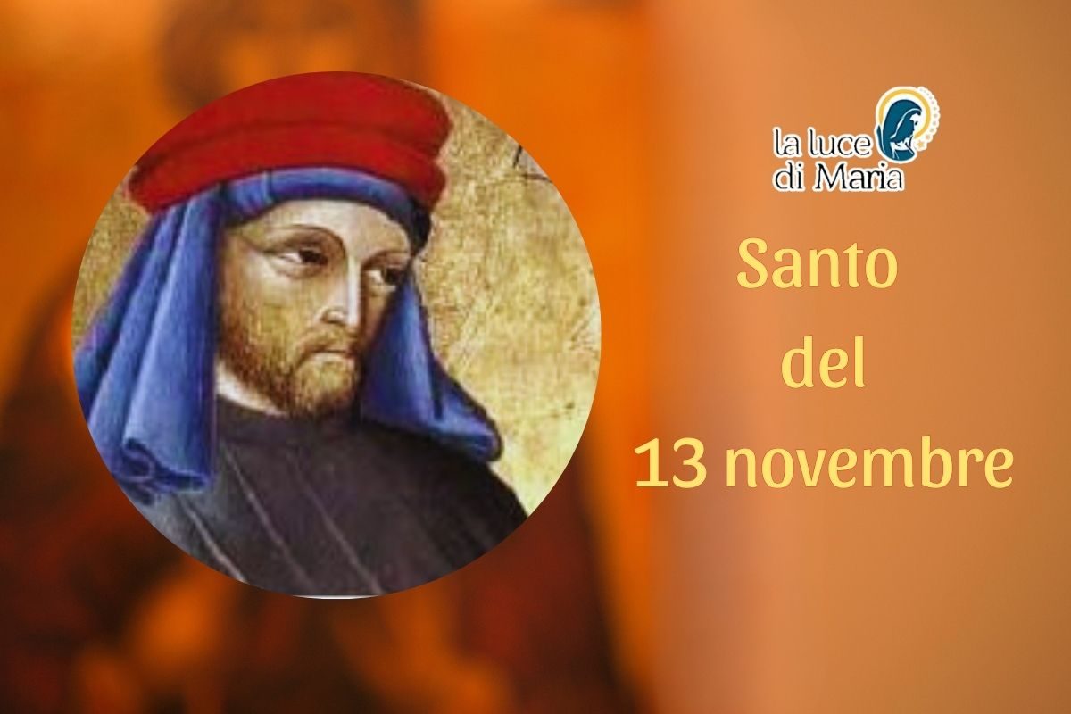 Oggi 13 novembre, Sant’Omobono Tucenghi: laico sposato, muore in chiesa durante la Messa