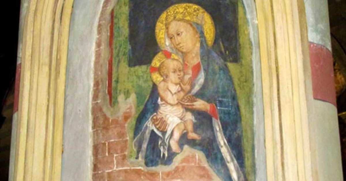 13 dicembre: l’immagine della Madonna del Latte Dolce riemerge da un posto inatteso