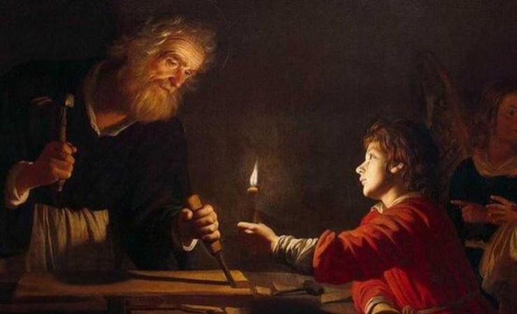 San Giuseppe e Gesù Bambino