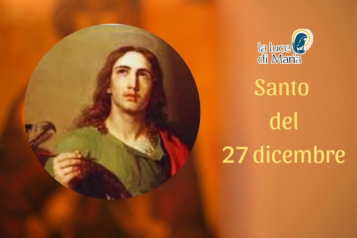 Oggi 27 dicembre è la festa di San Giovanni: l’apostolo prediletto da Gesù