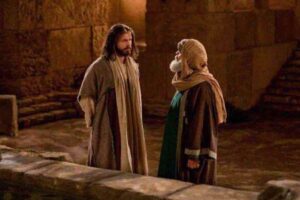 Gesù parla con Nicodemo