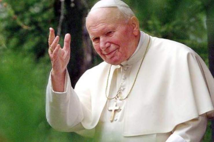 san giovanni paolo II anziano