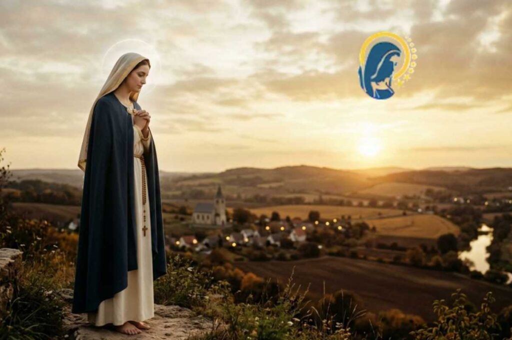 la madonna veglia sul mondo