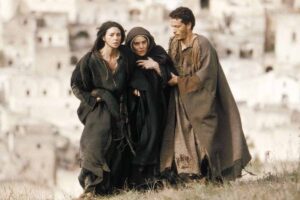 Maria con Maria di Magdala e con Giovanni