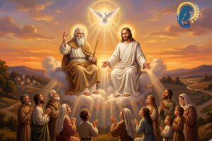 l'umanità prega la trinità