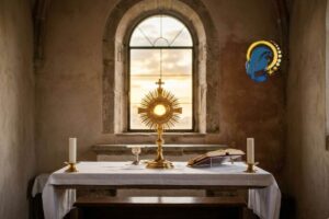 santissimo sacramento sull'altare