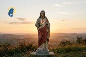 statua sacro cuore di gesù