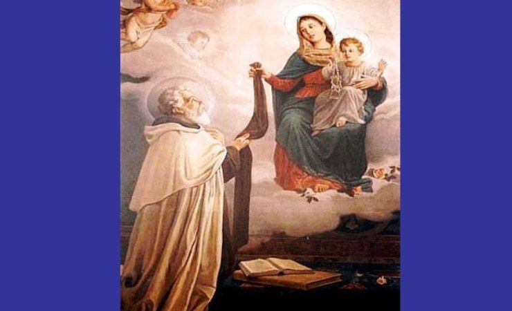 san simone e la madonna