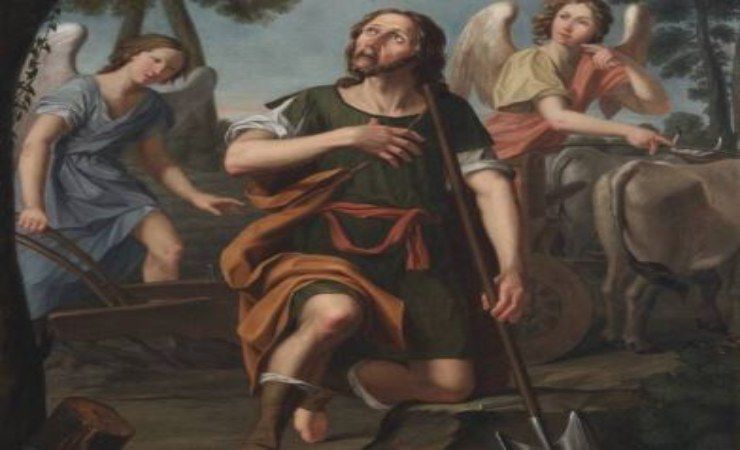 sant'isidoro e un angelo