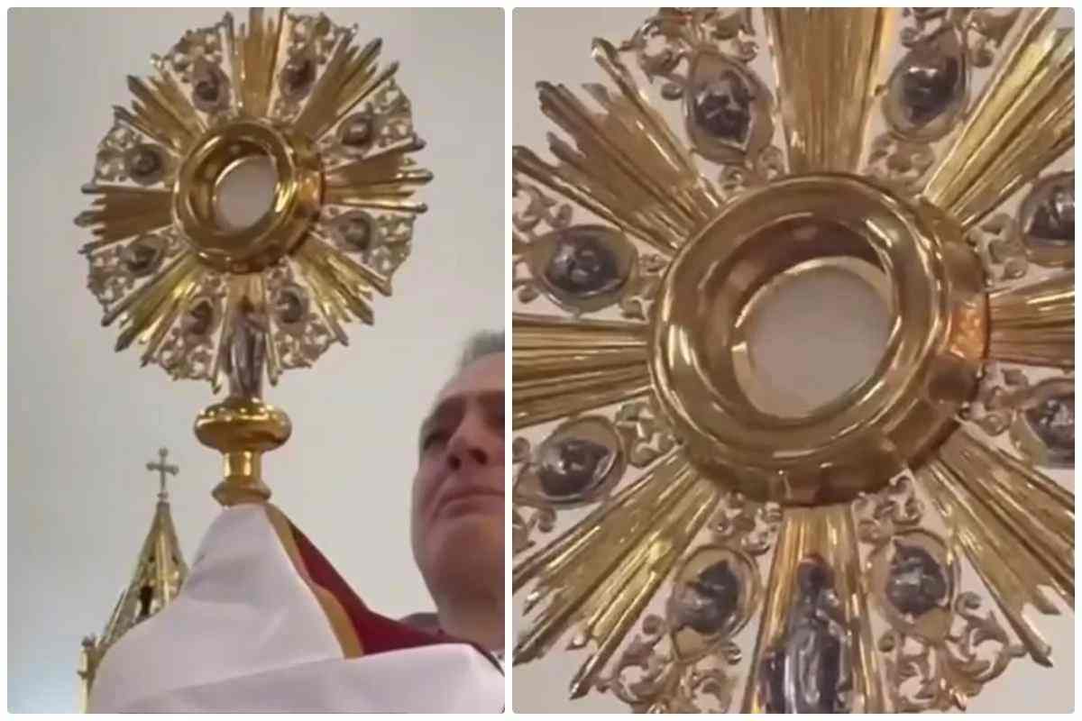 per 20 minuti il santissimo pulsa lo straordinario miracolo eucaristico da Lalucedimaria.it per 20 minuti il santissimo pulsa lo straordinario miracolo eucaristico