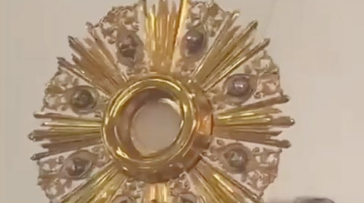 particolare del santissimo sacramento