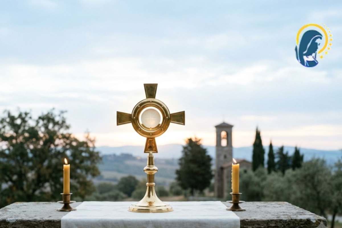 preghiera del mattino 18 giugno adoriamo il santissimo sacramento con tutto il cuore da Lalucedimaria.it preghiera del mattino 18 giugno adoriamo il santissimo sacramento con tutto il cuore