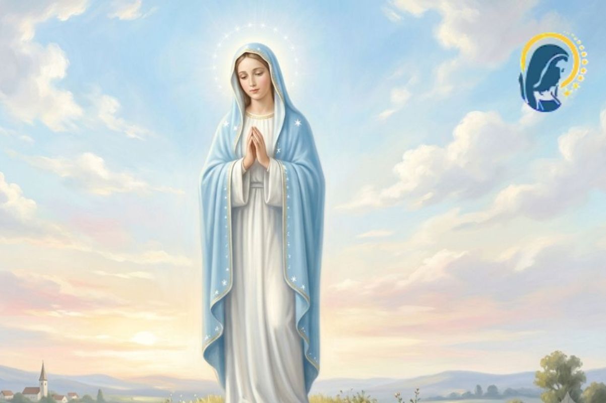 vergine maria in preghiera