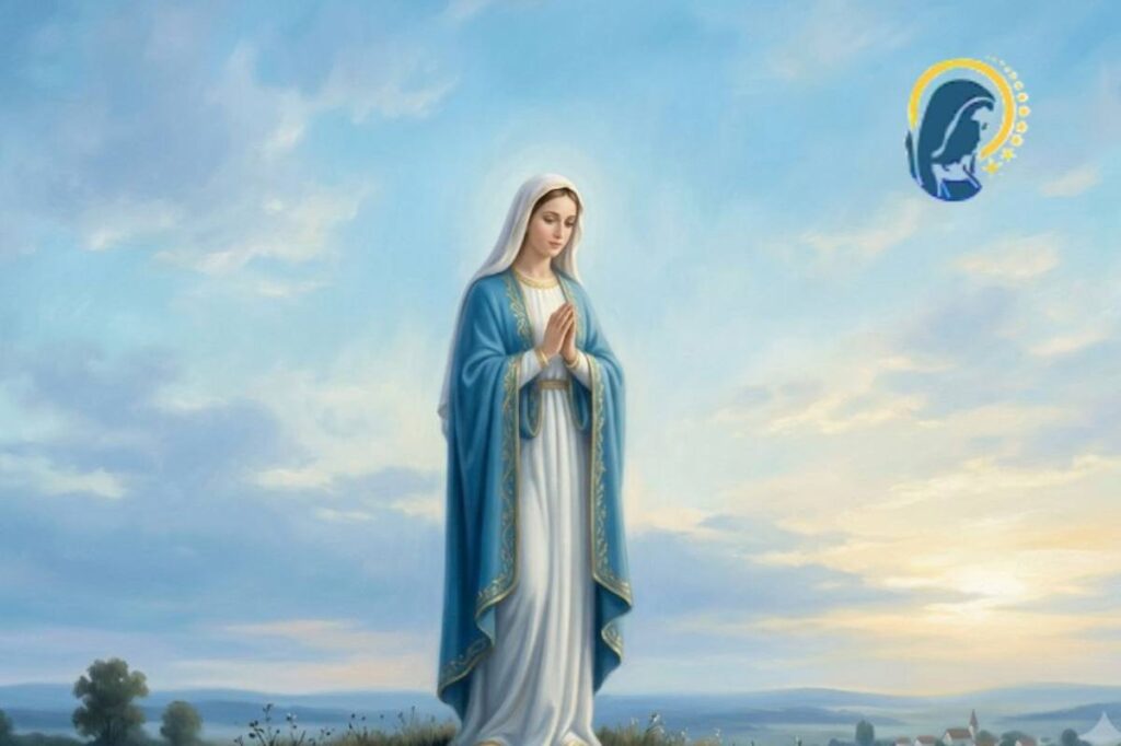 la vergine maria in preghiera