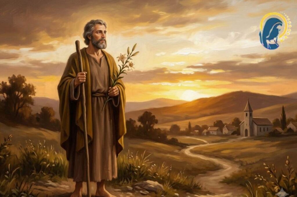 san giuseppe che scruta l'orizzonte