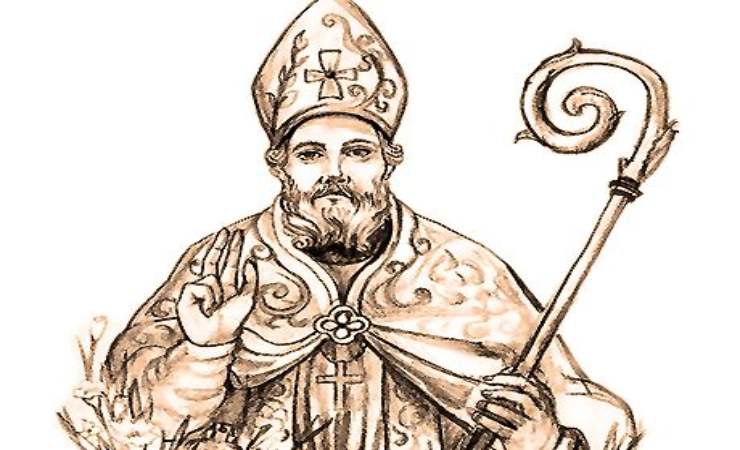 immagine bianco e nero di san paolino da nola