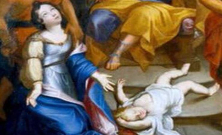 il martirio dei santi quirico e giulitta