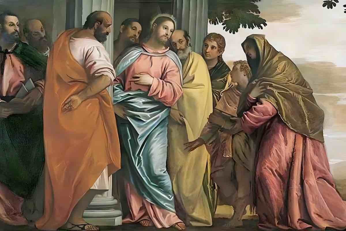 Gesù insegna ai discepoli