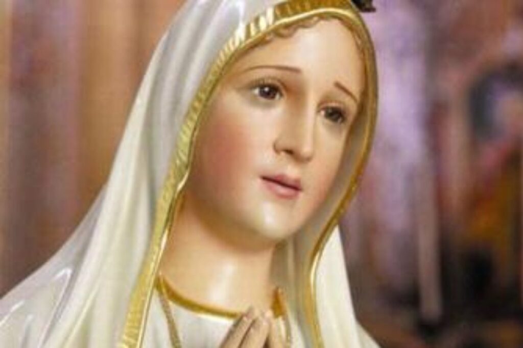 primo piano madonna di fatima