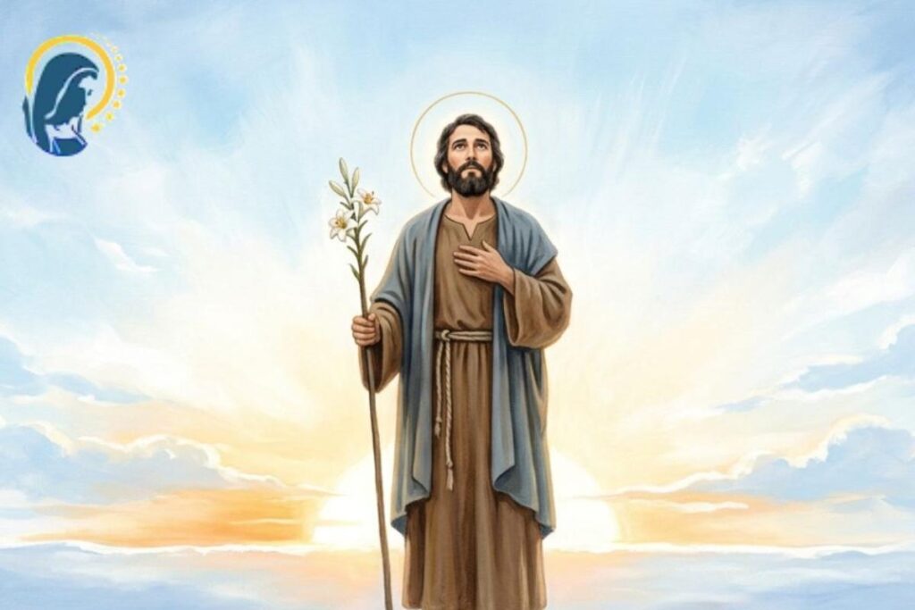 san giuseppe che guarda al cielo