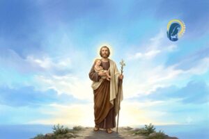 san giuseppe che guarda al cielo