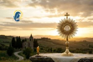santissimo sacramento sull'altare