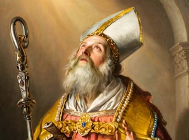 san federico che guarda verso l'alto
