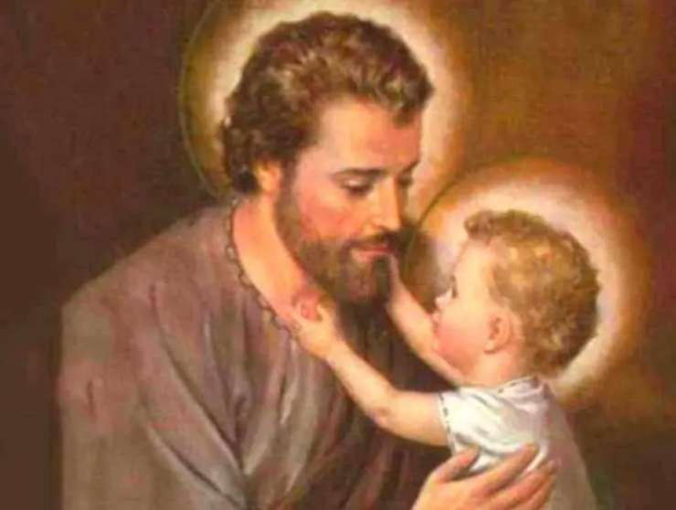 san giuseppe e gesù bambino