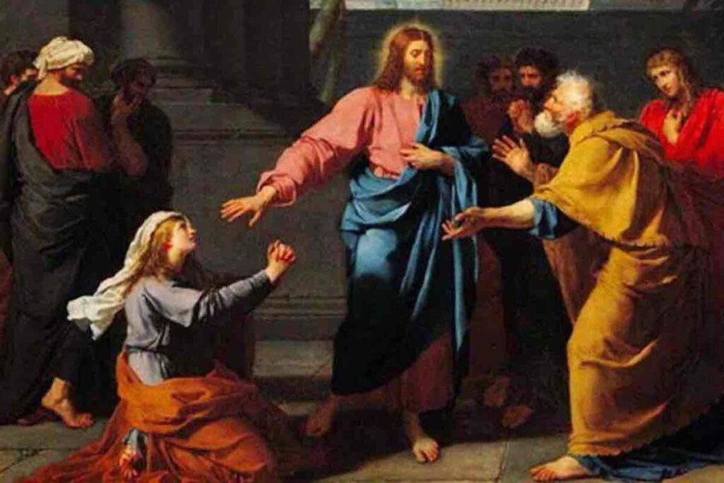 La donna cananea implora Gesù