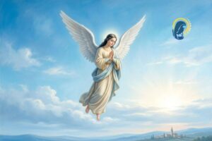 angelo di dio in cielo