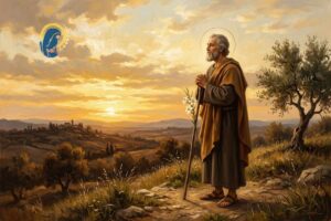 san giuseppe che guarda il cielo