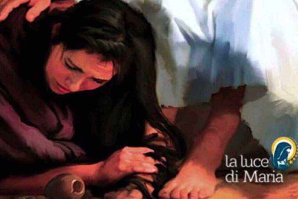 La Maddalena ai piedi di Gesù