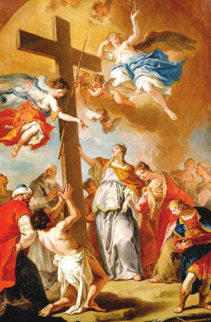 la santa croce lodata dagli angeli
