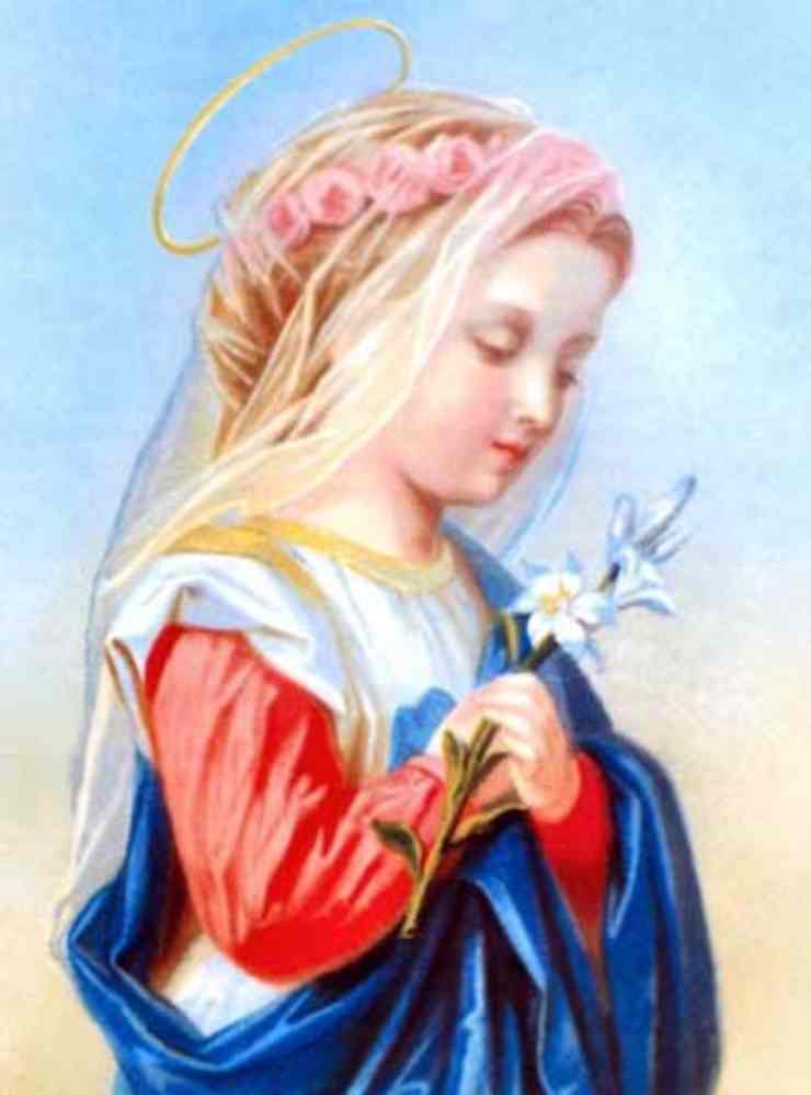 maria da bambina