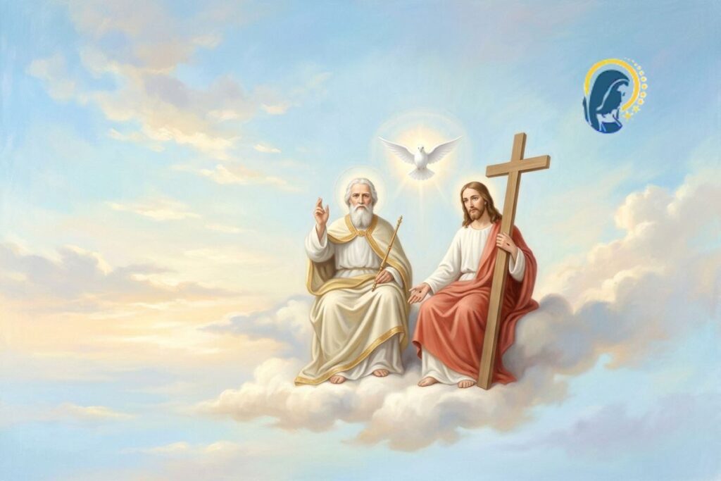 santa trinità in cielo