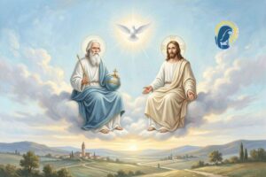santa trinità in cielo