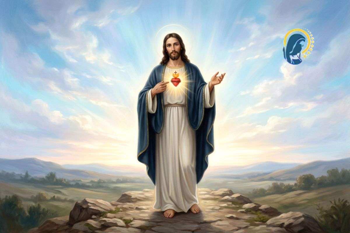 sacro cuore di gesù in cielo