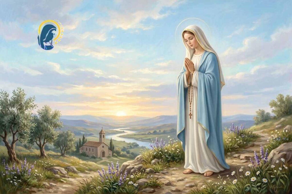la madonna in preghiera